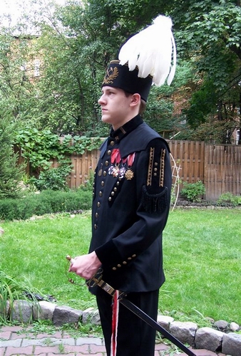 Uroczysty mundur grnikw polskich
